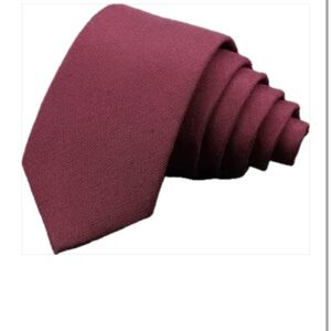Original High Quality Solid Cotton Handmade Ties Men Casual Tie Accessories